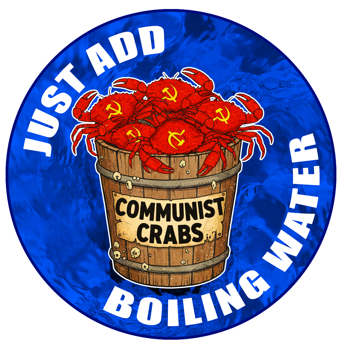 Commie Crabs in a Bucket