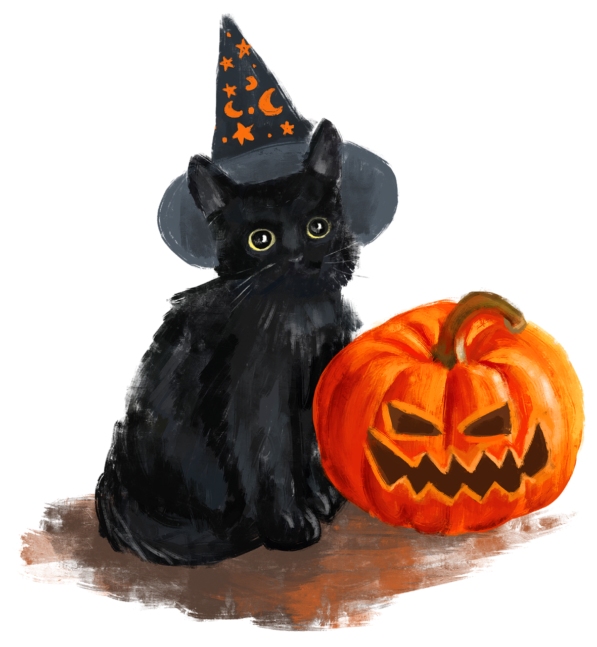 Pumpkin Cat