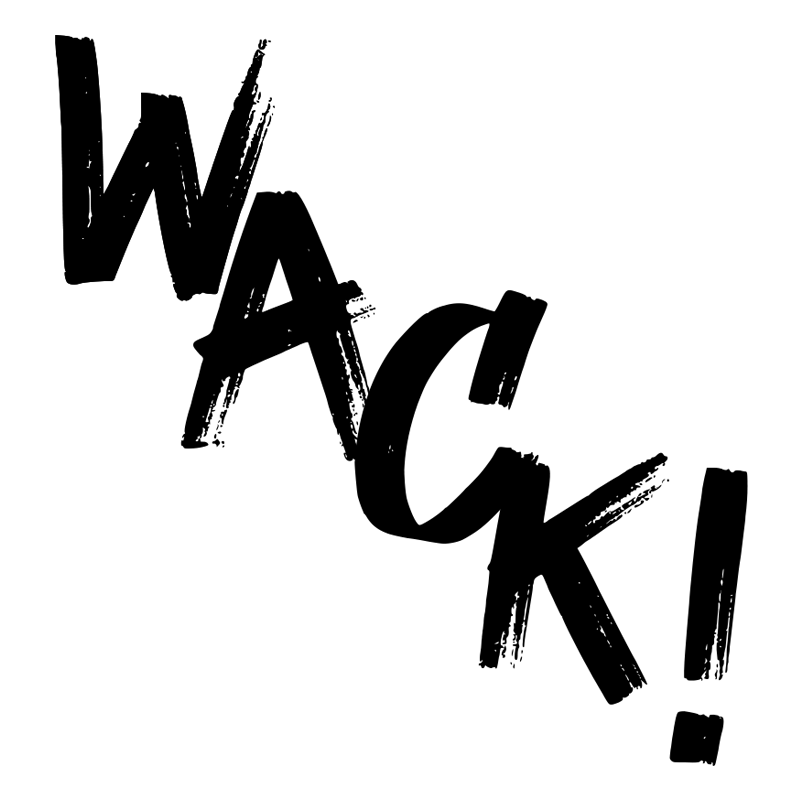 WACK! Logo Diagonal