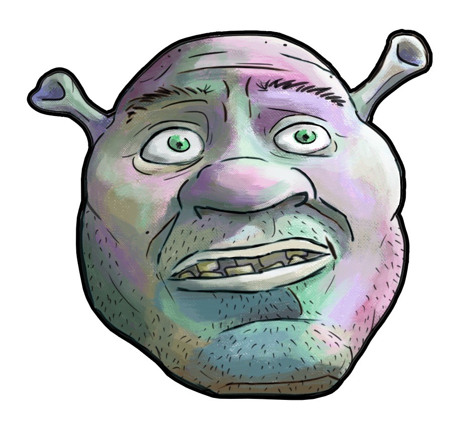 Stunned Shrek